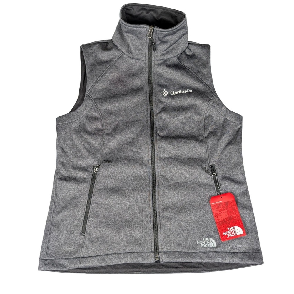 The North Face Softshell Vest Womens Medium Grey ClaritasRx NWT